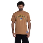 Camiseta do Golden State Warriors NBA Masculina NB997 MARROM