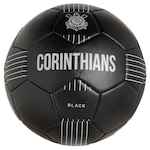 Bola de Futebol de Campo Corinthians Black PRETO