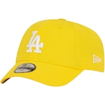 Boné Aba Curva Los Angeles Dodgers MLB 940 New Era Strapback Infantil AMARELO