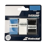 Overgrip Babolat My Overgrip X3 PRETO/AZUL