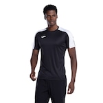 Camiseta Masculina Joma Manga Curta Academy PRETO