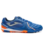 Chuteira Society Joma Dribling Adulto AZUL ESCURO