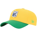 Boné NFL Aba Curva New Era Snapback  940 Trucker AGD Adulto AMARELO