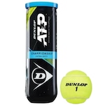 Bola de Tênis Dunlop ATP Championship 3 Unidades PRETO