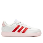 Tênis adidas Breaknet 2.0 K Infantil BRANCO/VERMELHO