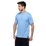 Camiseta Masculina adidas Manga Curta Yoga Premium AZUL