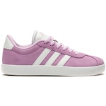 Tênis adidas VL Court 3.0 K Júnior Lilas