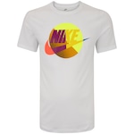 Camiseta Masculina Nike Manga Curta Sportswear Tee Futura Br BRANCO