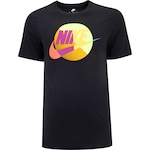 Camiseta Masculina Nike Manga Curta Sportswear Tee Futura Br PRETO