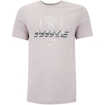 Camiseta Masculina Nike Manga Curta Dri-fit LBR GXFX ROXO CLARO