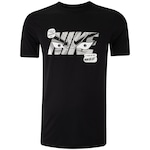 Camiseta Masculina Nike Manga Curta Dri-Fit Rlgd Iy PRETO