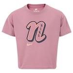 Camiseta Infantil Nike Sportswear Graphic S ROXO CLARO