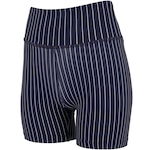 Bermuda Feminina Fila Future Sports Pinstripes Flow AZUL ESCURO