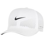 Boné Aba Curva Nike Strapback Dri-Fit ADV Rise Cap SF Adulto BRANCO