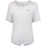 Camiseta Feminina Fila Manga Curta Future Sports Flow BRANCO