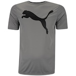 Camiseta Masculina Puma Active Big Logo Tee CINZA