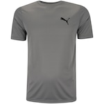 Camiseta Masculina Puma Manga Curta Active Small Logo Tee CINZA