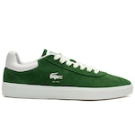 Tênis Lacoste Baseshot Masculino VERDE ESC/BRANCO