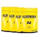 Albumina Naturovos Combo - 4 Albumina - Refil - Natural - 500g Nao Se Aplica