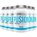 Kit BRN Foods 6x Whey Protein Fusion Baunilha - 900g Nao Se Aplica