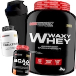 Kit Whey Protein Bodybuilders Baunilha - 2kg + Bcaa 100g + Creatina 100g + Coqueteleira Nao Se Aplica