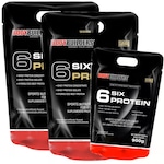 6 Six Protein Bodybuilders - 2Kg - 2 Pacotes + 6 Six Protein - 900g Nao Se Aplica