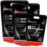 6 Six Protein Bodybuilders - 2Kg - 2 Pacotes + 6 Six Protein - 900g Nao Se Aplica