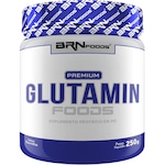 Premium Glutamina BRN Foods - 250g BEGE