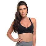 Top Fitness com Proteção Solar UV50+ Sandy Fitness Power - Feminino PRETO