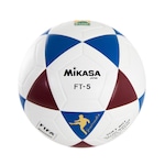 Bola de Futevolêi Mikasa Original FT5 FIFA BRANCO/AZUL