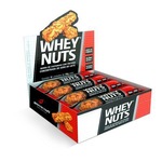 Barra de Castanhas BodyAction Whey Nuts - 5 Caixas de 12 Unidades 30g Nao Se Aplica