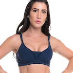 Top Fitness com Proteção Solar UV50+ Sandy Fitness Up - Feminino AZUL ESCURO