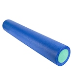 Rolo de Liberação Miofascial Yang Fit Foam Roller em EVA - 90x15cm AZUL