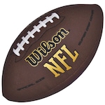 Bola de Futebol Americano Wilson Oficial NFL Super Grip AMARELO/VERMELHO