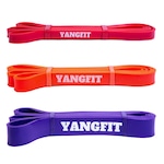 Kit Super Band Yangfit Extensor Elástico - 3 Intensidades SORTIDA