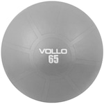 Bola de Ginástica Vollo Gym Ball - 65cm CINZA