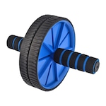 Roda Abdominal e Lombar Yangfit com Tapete de Apoio AZUL