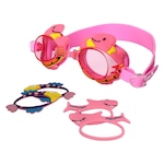 Óculos de Natação Aquarium KID Muvin OCI-100 ROSA