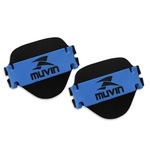 Luvas de Musculação Muvin LVA-100 - Adulto PRETO/AZUL