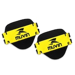 Luvas de Musculação Muvin LVA-100 - Adulto PRETO/AMARELO