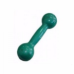 Halter KL Master Fitness para Academia Emborrachado - 1 Kg VERDE