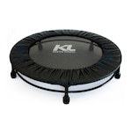 Kit KL Master com Mini Cama Elástica Jump 150 Kg + Capa Protetora + DVD PRETO