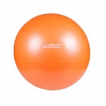 Bola de Pilates Liveup Overball Funcional Academia - 25 cm LARANJA