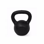 Kettlebell Kl Master Fitness para Academia Funcional - 12 Kg PRETO