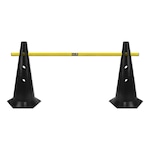 Barreira de Salto com Cone Muvin - 50cm PRETO/AMARELO