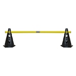 Barreira de Salto com Cone Muvin - 24cm PRETO/AMARELO