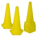 Cone de Marcação de Plástico Muvin 50cm - 8 Unidades VERDE