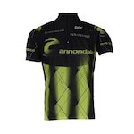 Camisa de Ciclismo Pro Tour Cannondale - Masculina PRETO