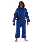 Kimono Jiu Jitsu Atama Trançado Classic - Feminino AZUL