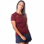 Camiseta Punnto Mesclas - Feminina VERMELHO